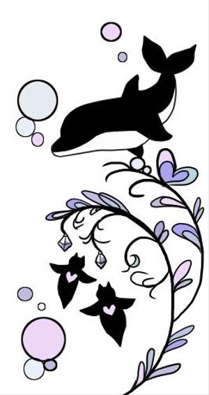兎崎 (uzaki)さんの海の生物でスマホカバーのデザインをお願いします。への提案