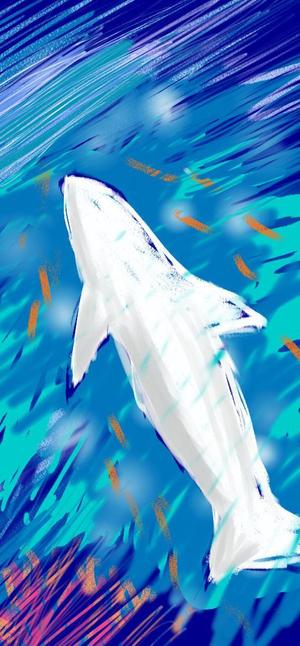 okitakei (okitakei)さんの海の生物でスマホカバーのデザインをお願いします。への提案