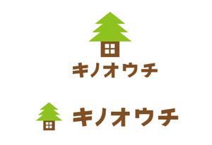 ogan (oganbo)さんの家具、木工品 ショップ「キノオウチ」のロゴ　商標登録予定なしへの提案