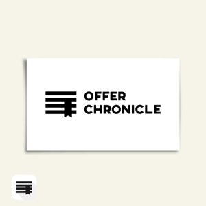 カタチデザイン (katachidesign)さんの求人媒体「OFFER CHRONICLE」のロゴへの提案
