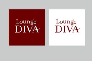 ogan (oganbo)さんの新店ラウンジ「Lounge  DIVA」のロゴへの提案