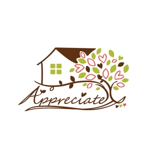 晴 (haru-mt)さんの沖縄の木造住宅会社「アプリシエイト」のロゴ作成お願いいたします！への提案