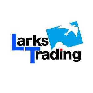 ＭＯＵ－ＫＡＮＥ (mou-kane)さんの輸出入を行う事業の屋号「Larks Trading」のワードロゴと名刺や書類に載せるエンブレムロゴへの提案