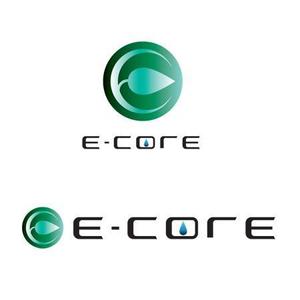 さんの「Ｅ・ＣＯＲＥ」のロゴ作成への提案