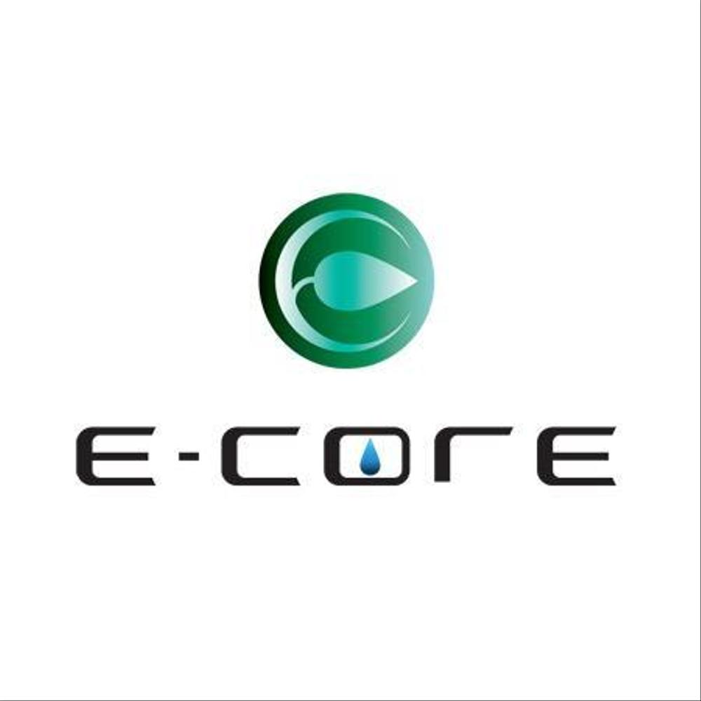 「Ｅ・ＣＯＲＥ」のロゴ作成