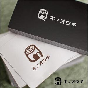 drkigawa (drkigawa)さんの家具、木工品 ショップ「キノオウチ」のロゴ　商標登録予定なしへの提案