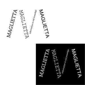 でぃで ()さんのファッションブランド ロゴTEE「MAGLIETTA」への提案