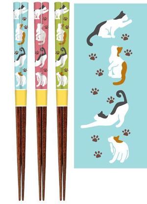 almond_chocoさんの箸・カトラリー・お椀　ネコのイラストへの提案