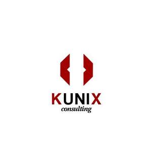 さんの「KUNIX」のロゴ作成への提案