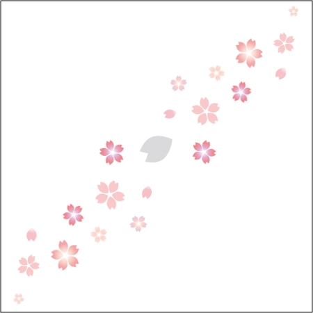 Sakurakaoriさんの事例 実績 提案 Macbookに映えるシンプル ゴージャスな桜吹雪のイラスト はじめまして さくら クラウドソーシング ランサーズ