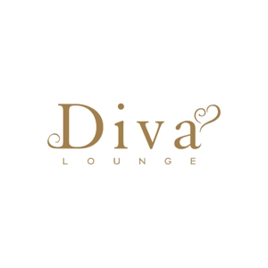 Inulavu (okusoso)さんの新店ラウンジ「Lounge  DIVA」のロゴへの提案