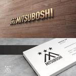 ルビーデザイン (ruby_m)さんの総合武道具メーカー　株式会社ミツボシの　ロゴへの提案