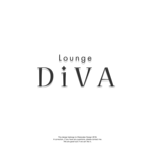 Watanabe.D (Watanabe_Design)さんの新店ラウンジ「Lounge  DIVA」のロゴへの提案