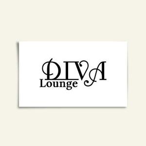 カタチデザイン (katachidesign)さんの新店ラウンジ「Lounge  DIVA」のロゴへの提案