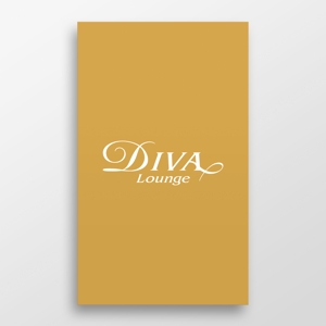 doremi (doremidesign)さんの新店ラウンジ「Lounge  DIVA」のロゴへの提案