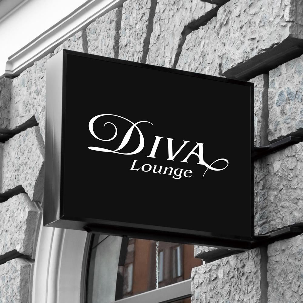 新店ラウンジ「Lounge  DIVA」のロゴ