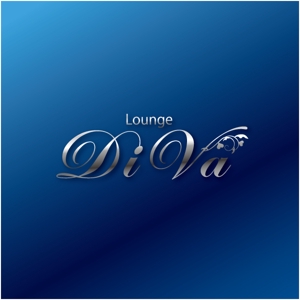 トランプス (toshimori)さんの新店ラウンジ「Lounge  DIVA」のロゴへの提案