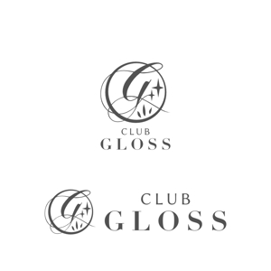 Yolozu (Yolozu)さんの北新地高級クラブ「CLUB GLOSS」のロゴへの提案