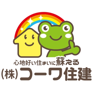 名取　登 ()さんのカエルのキャラクター文字ロゴ組み合わせへの提案