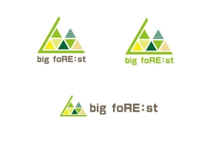 all-e (all-e)さんの通信販売　[big foRE:st]　の会社ロゴ作成への提案