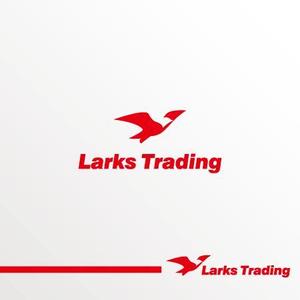 chiaro (chiaro)さんの輸出入を行う事業の屋号「Larks Trading」のワードロゴと名刺や書類に載せるエンブレムロゴへの提案