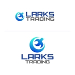 LDWX (LDWX)さんの輸出入を行う事業の屋号「Larks Trading」のワードロゴと名刺や書類に載せるエンブレムロゴへの提案