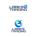 LDWX (LDWX)さんの輸出入を行う事業の屋号「Larks Trading」のワードロゴと名刺や書類に載せるエンブレムロゴへの提案