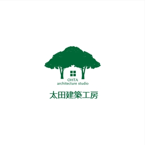 easel (easel)さんの自然素材の住宅を扱う「太田建築工房」のロゴへの提案