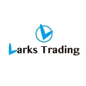 yama_1969さんの輸出入を行う事業の屋号「Larks Trading」のワードロゴと名刺や書類に載せるエンブレムロゴへの提案