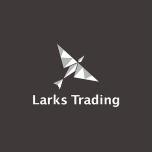 satorihiraitaさんの輸出入を行う事業の屋号「Larks Trading」のワードロゴと名刺や書類に載せるエンブレムロゴへの提案