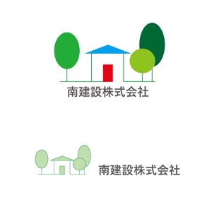 Y-Seto(freekick) (freekick)さんの建売住宅の分譲会社　　「南建設株式会社」のロゴへの提案