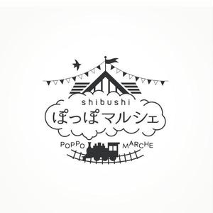 YOO GRAPH (fujiseyoo)さんのマルシェイベント「shibushiぽっぽマルシェ」のロゴへの提案
