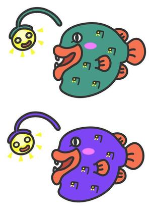 yuh (yuhmanta)さんの提灯アンコウのキャラクターへの提案