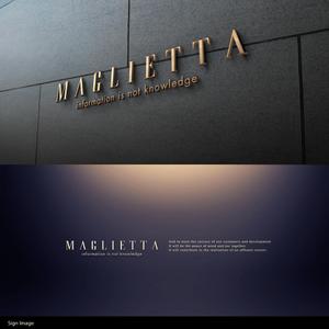 Riku5555 (RIKU5555)さんのファッションブランド ロゴTEE「MAGLIETTA」への提案