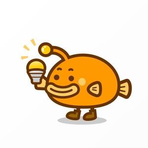 Jelly (Jelly)さんの提灯アンコウのキャラクターへの提案