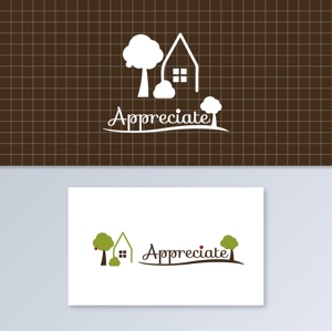 enj19 (enj19)さんの沖縄の木造住宅会社「アプリシエイト」のロゴ作成お願いいたします！への提案