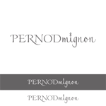 吉田公俊 (yosshy27)さんのアクセサリーブランド 「PERNODmignon」の ロゴへの提案