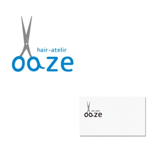 スタジオ アーティス (sigp226)さんの美容室　「oaze hair-atelier」のロゴへの提案
