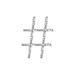 DeeDeeGraphics (DeeDeeGraphics)さんのファッションブランド ロゴTEE「MAGLIETTA」への提案