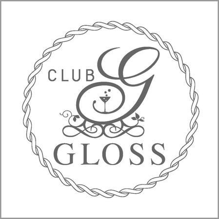 yuki520さんの北新地高級クラブ「CLUB GLOSS」のロゴへの提案