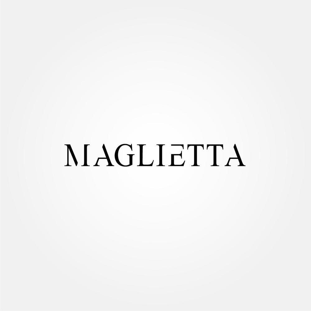 ファッションブランド ロゴTEE「MAGLIETTA」