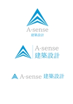 中川貴元 (takayukinakagawa)さんの千葉のいい暮らしをデザインする設計事務所「A-sense建築設計」のロゴへの提案