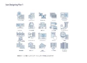 koikeya (koikeya)さんの医療用システムの特徴を示すアイコンデザインへの提案