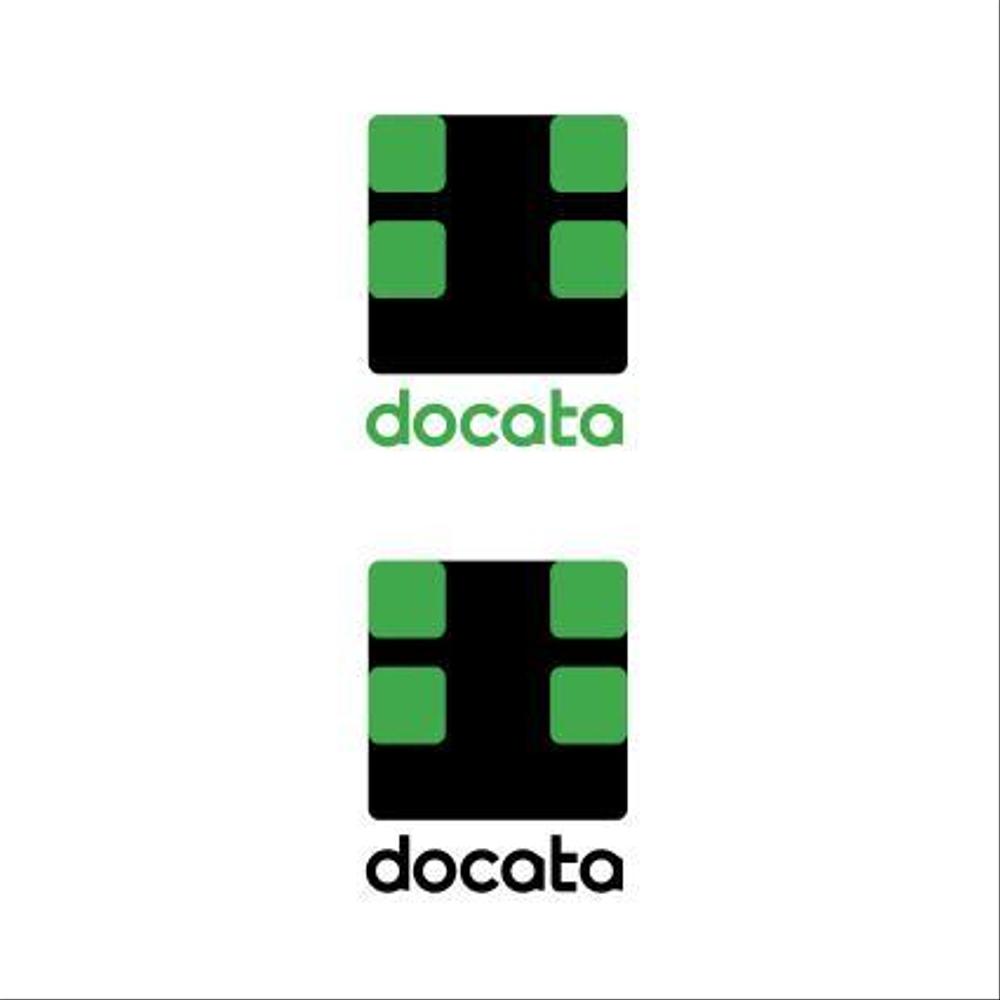 「docata」のロゴ作成