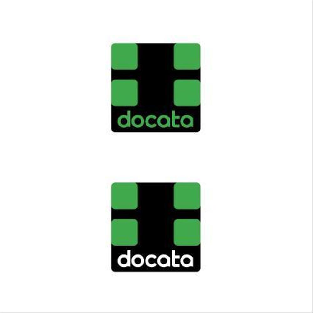 「docata」のロゴ作成