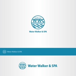 昂倭デザイン (takakazu_seki)さんのWater Walker & SPA　ロゴへの提案
