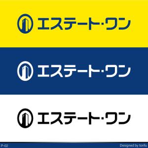 poppper (torifup)さんの不動産会社「エステート・ワン」のロゴ制作への提案