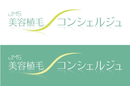 山田アートワークス　山田のりやす (ArtWorks)さんの「美容植毛コンシェルジュ」のロゴ作成への提案