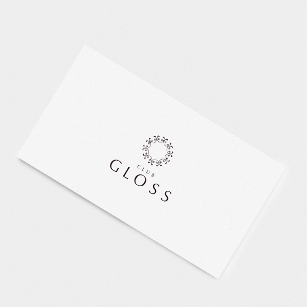 北新地高級クラブ「CLUB GLOSS」のロゴ