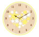 y83m (y83m)さんの木製掛け時計の盤面のデザイン募集への提案